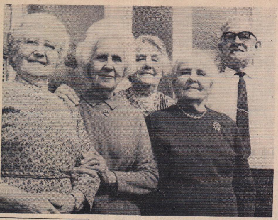 Bideford four sisters reunited