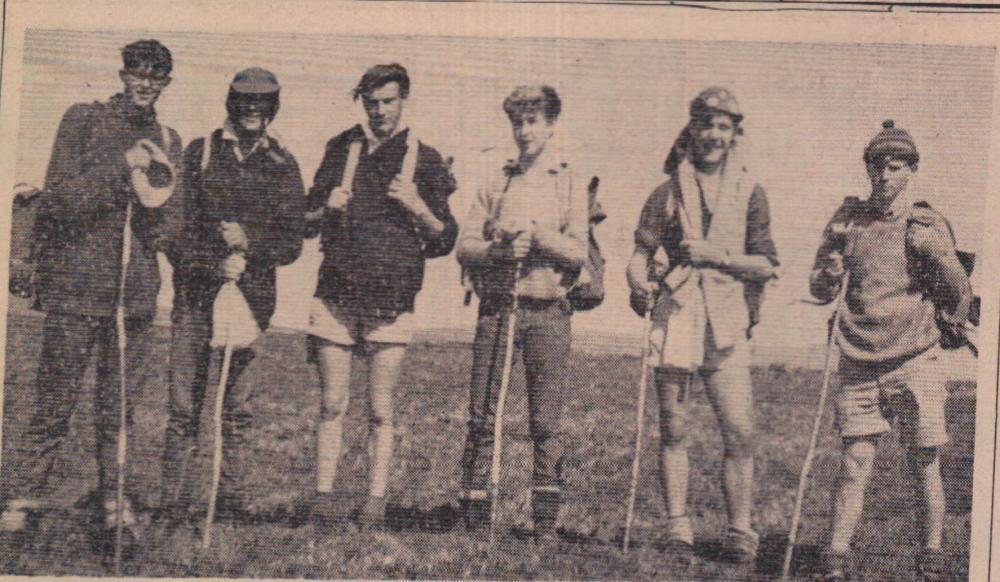 5 June 1964 Boys from Bideford school complete Ten Tors