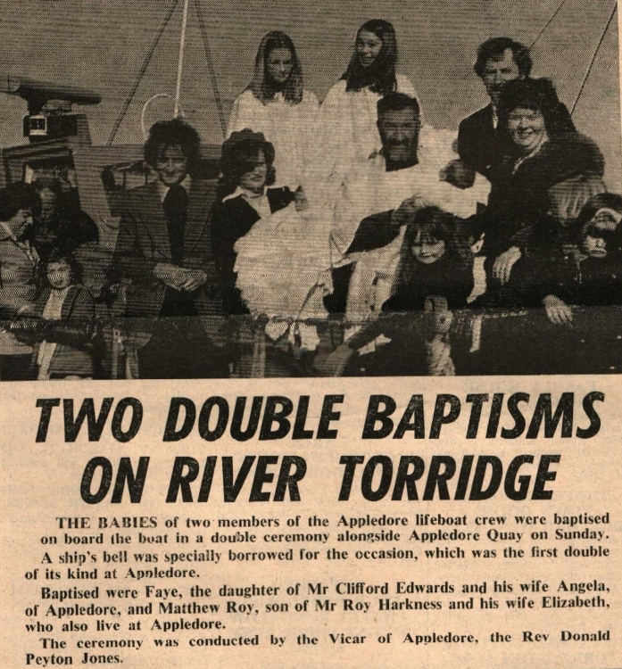 Two Double Baptisms On River Torridge