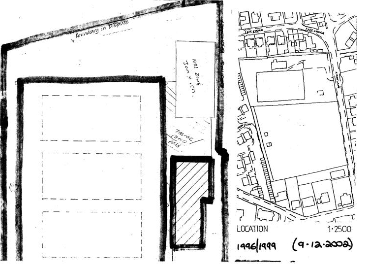 Plan of old Club1