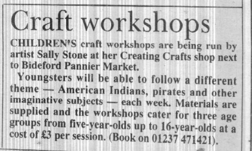 Craft workshops near Pannier Market
