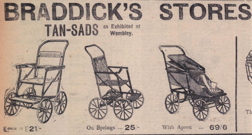 May 1924 Braddicks Tan Sads