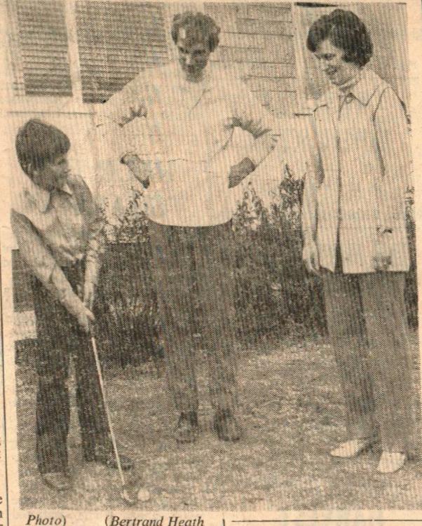 Oct 1973 Appledore Carey Golf Victoria Park Bideford