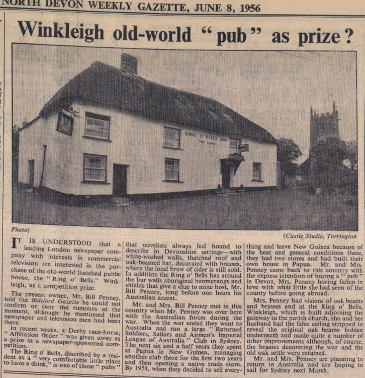 8.6.1956 Winkleigh pub