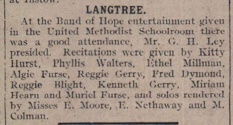 10.12.1918 Langtree