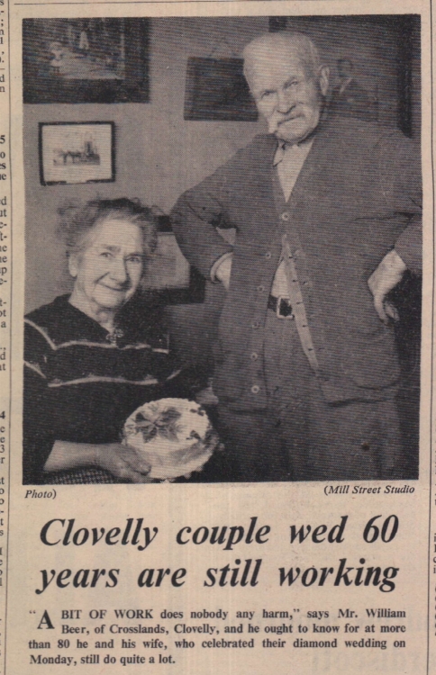24.1.1964 Beer anniversary Clovelly
