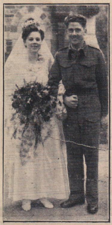 March 1943 Westward Ho Montague Hutchings marriage