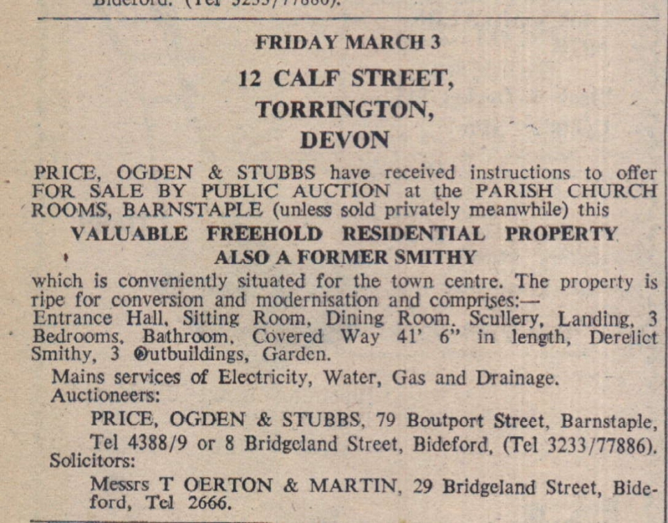10.2.1978 Torrington Calf Street