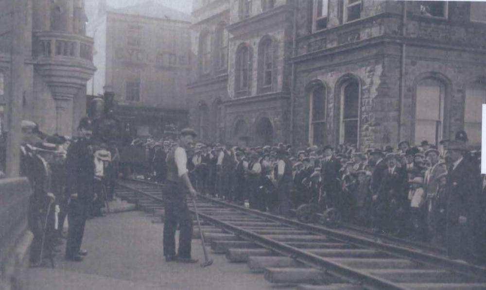 1917 Bideford Bridge tracks