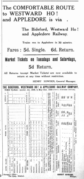 Comfortable route NDG 01 December 1908