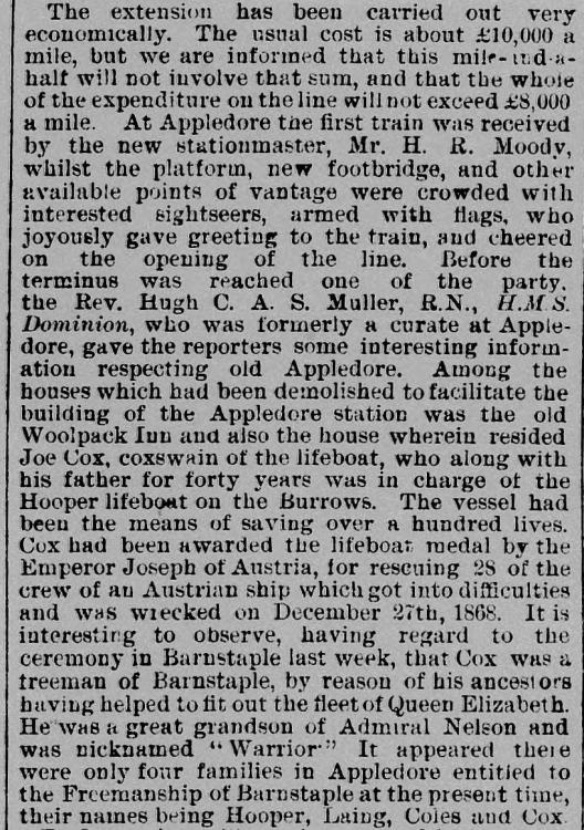 Opening NDH 30 April 1908