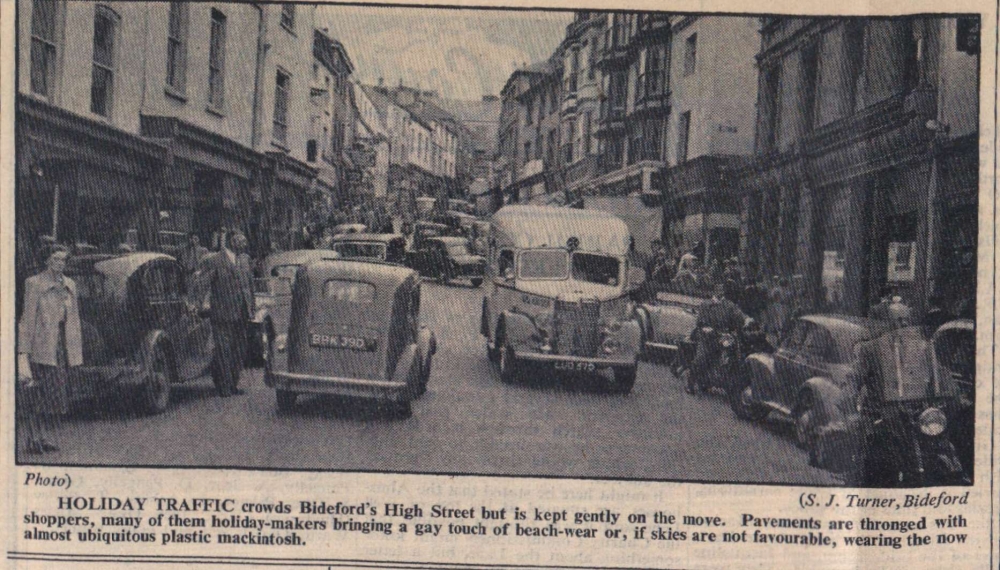 13.8.1954 High Street Bideford