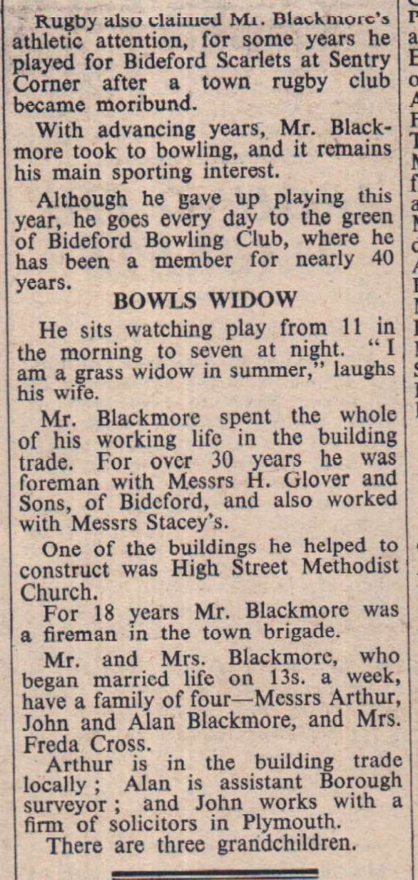 15.10.1965 Blackmore diamond wedding