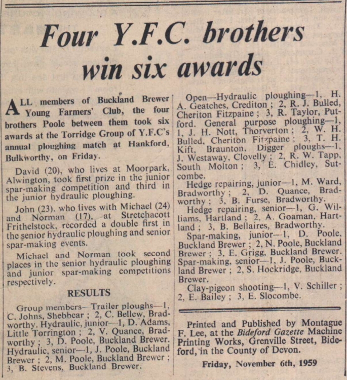 1959 Buckland Brewer YFC