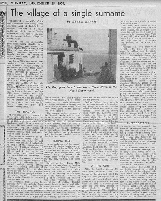 The village of a single surname