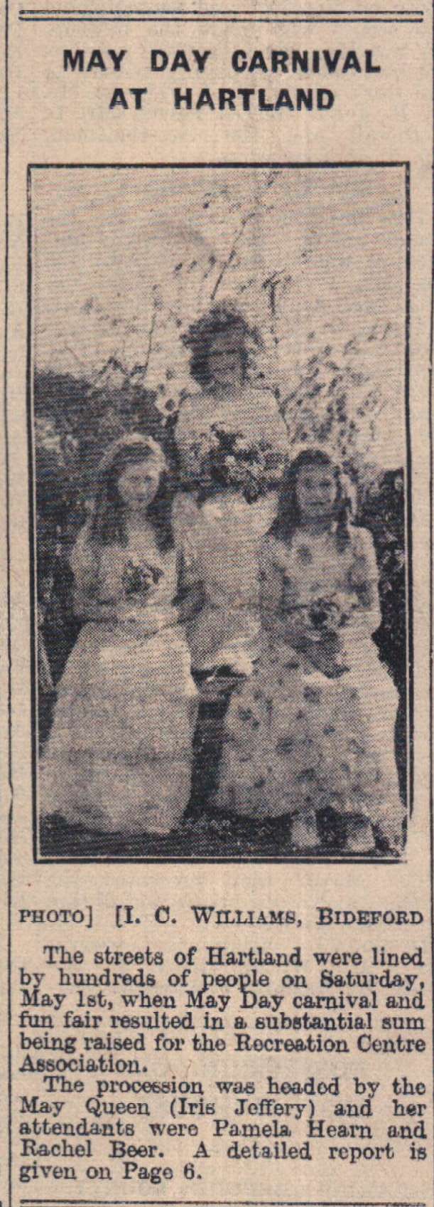 11 May 1948   Hartland May Day