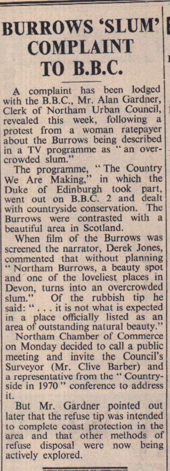 13.11.1970   Burrows BBC1