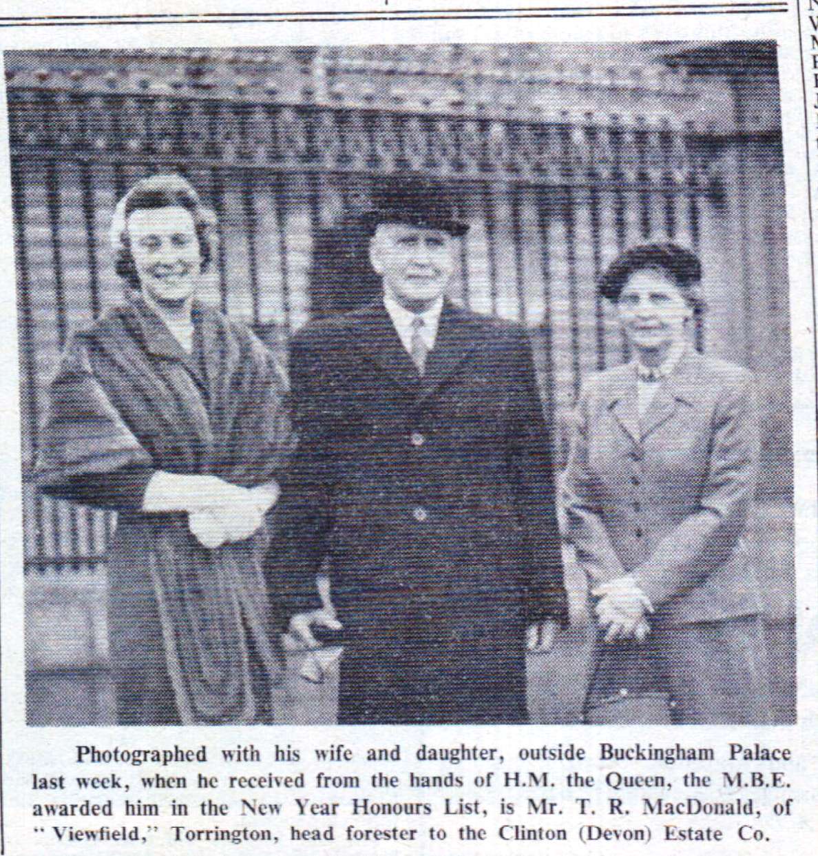 13.3.1959   MacDonald MBE