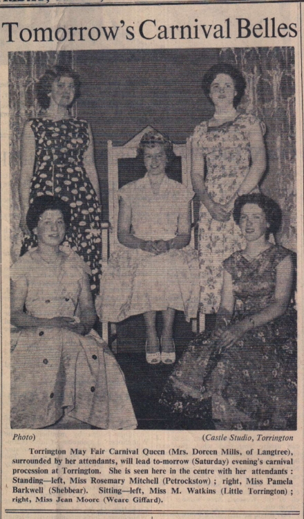 2.5.1958 Carnival Belles