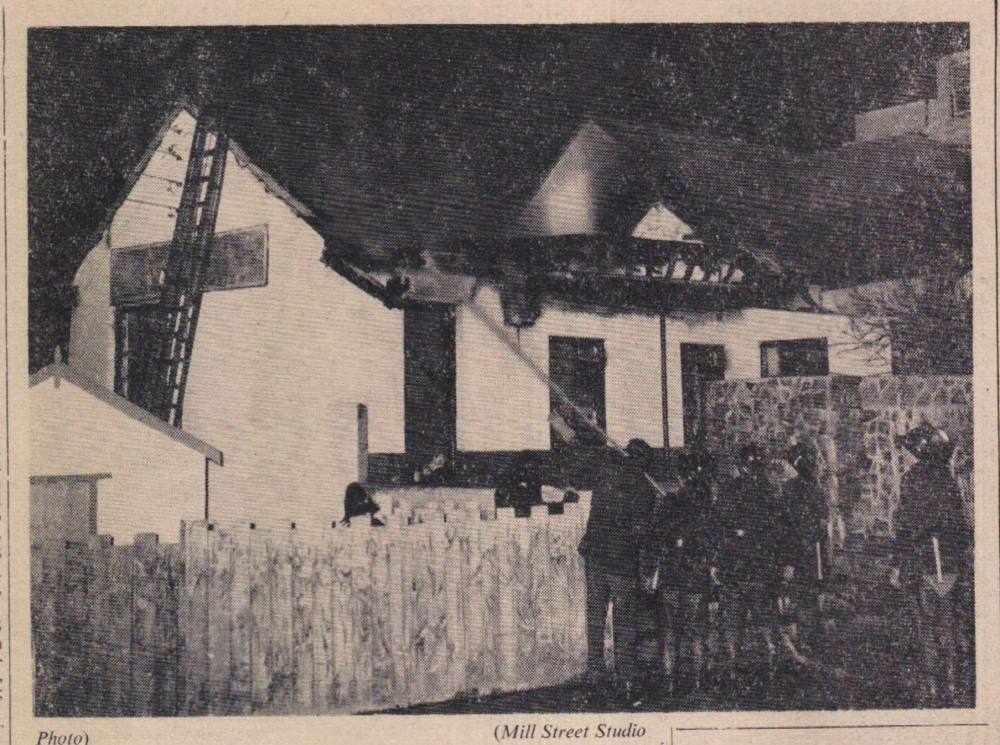 1965 Elizibethan Restaurant fire