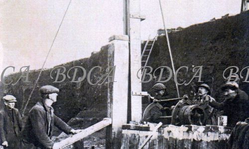 58   repairing sea wall