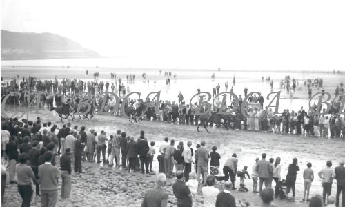 58   horse racing on beach