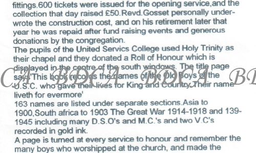 58 .1  holy trinity church information