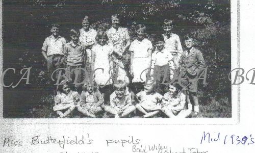 58   miss butterfield old school room